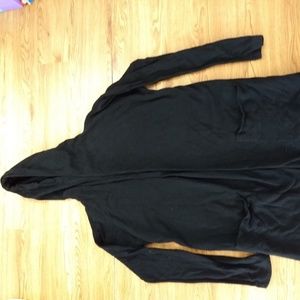 Gap Black Cardigan with Hood